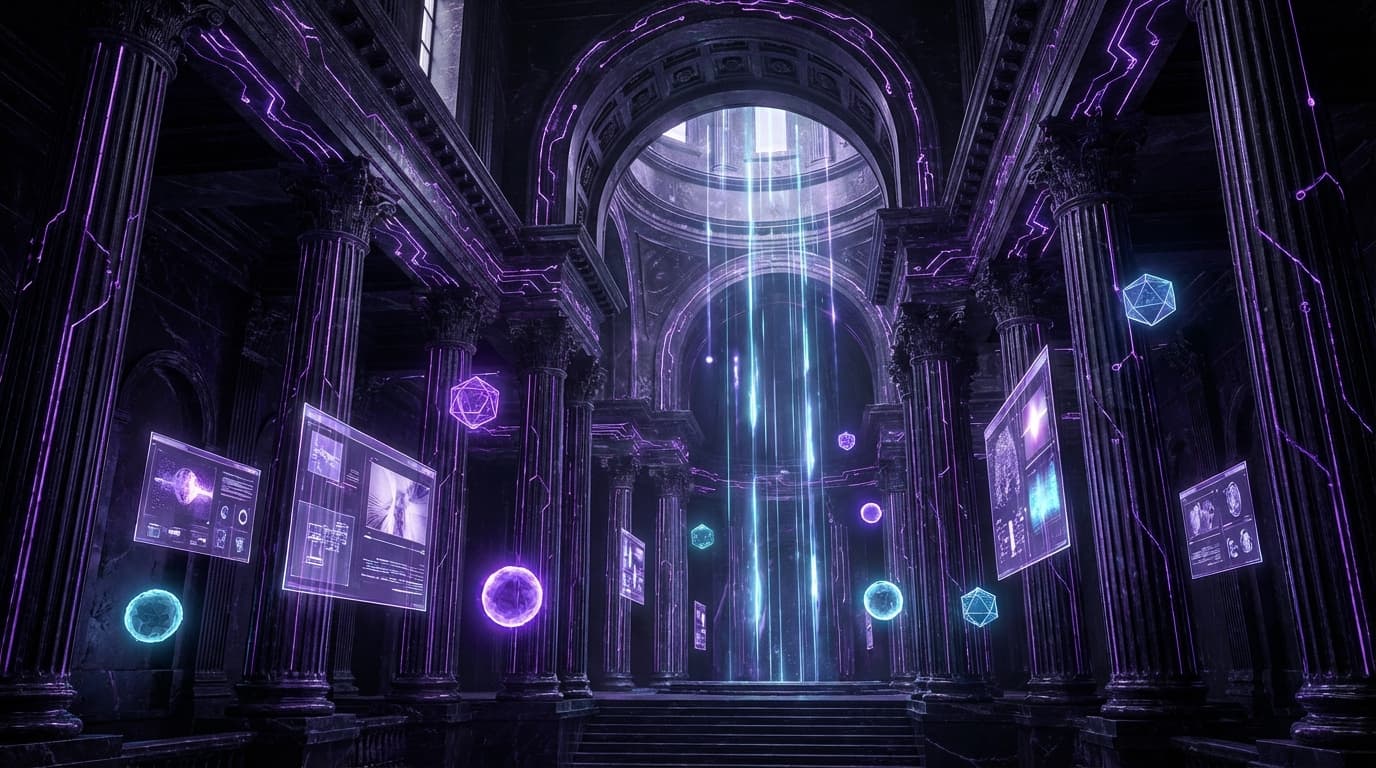 MemPalace — AI Memory Palace visualization